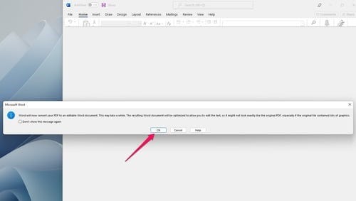 Microsoft WordでPDFのコントラストを調整する