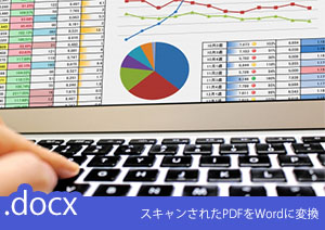 スキャンしたPDFファイルを編集可能のWordに変換するには
