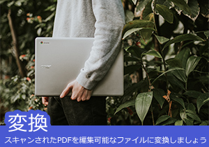 スキャンされたPDFをWordやExcelなどの編集可能なファイルに変換する方法