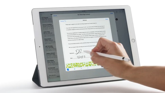iPadでPDFに署名