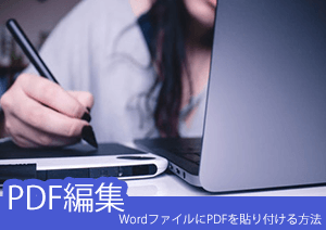 WordファイルにPDFを貼り付ける三つの方法・無料方法でPDFを挿入できる！