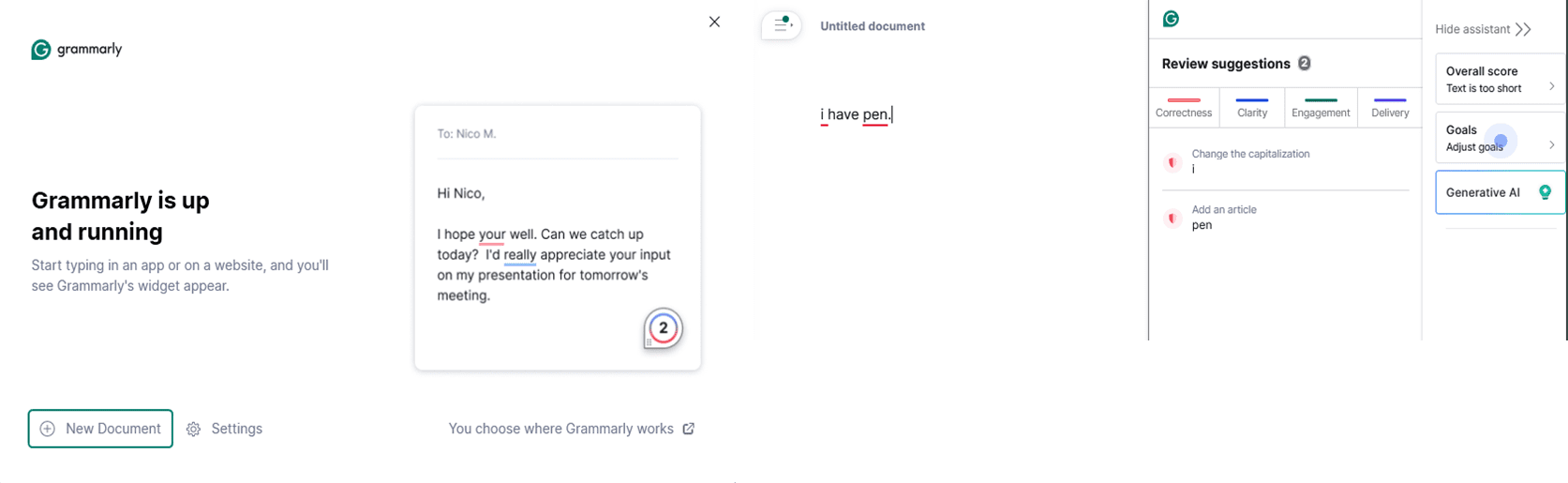 Grammarly デスクトップアプリ