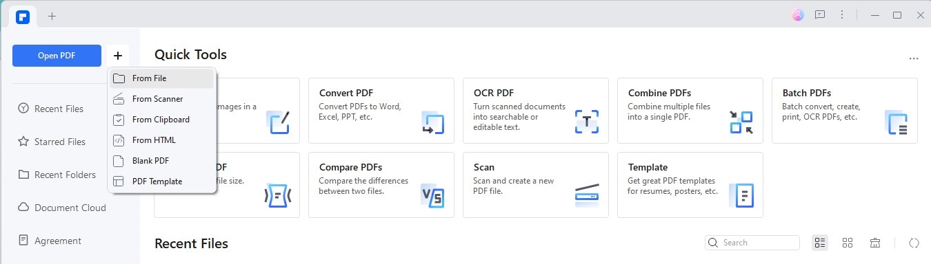 PDFエレメントでの操作