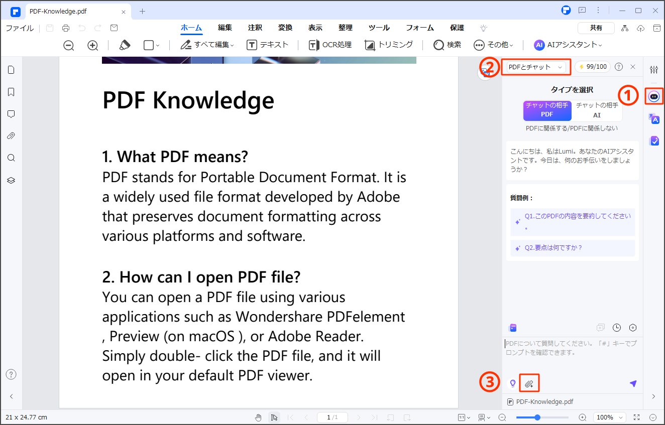 複数の PDF を要約する