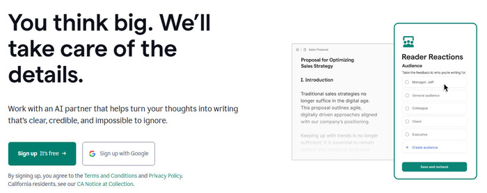 オススメの英語文法チェッカーGrammarly