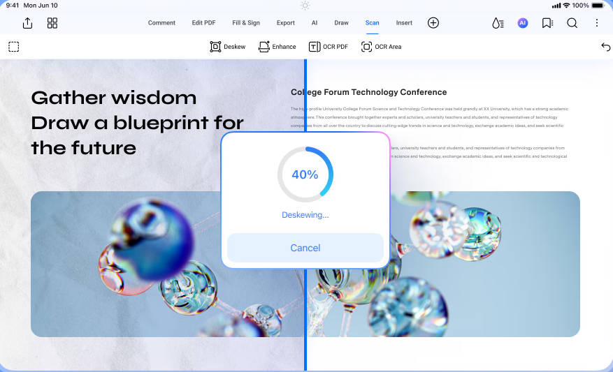 OCRでノートのデータを認識