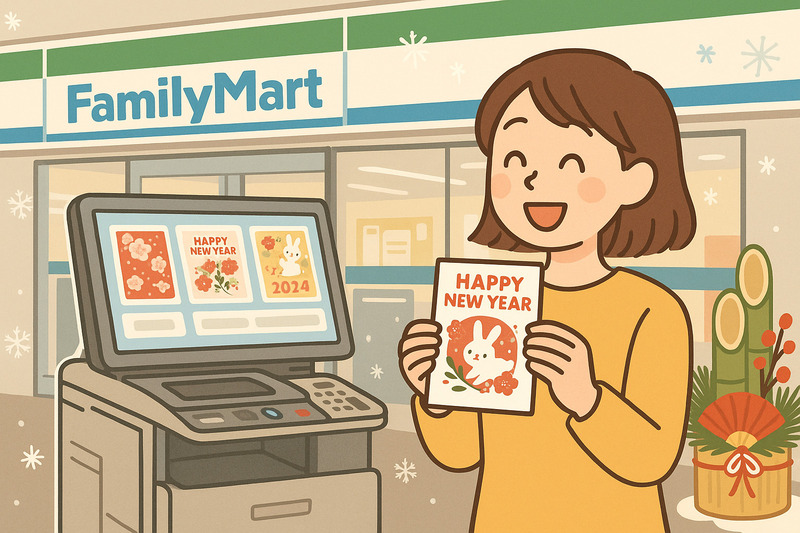 ファミマで年賀状を印刷