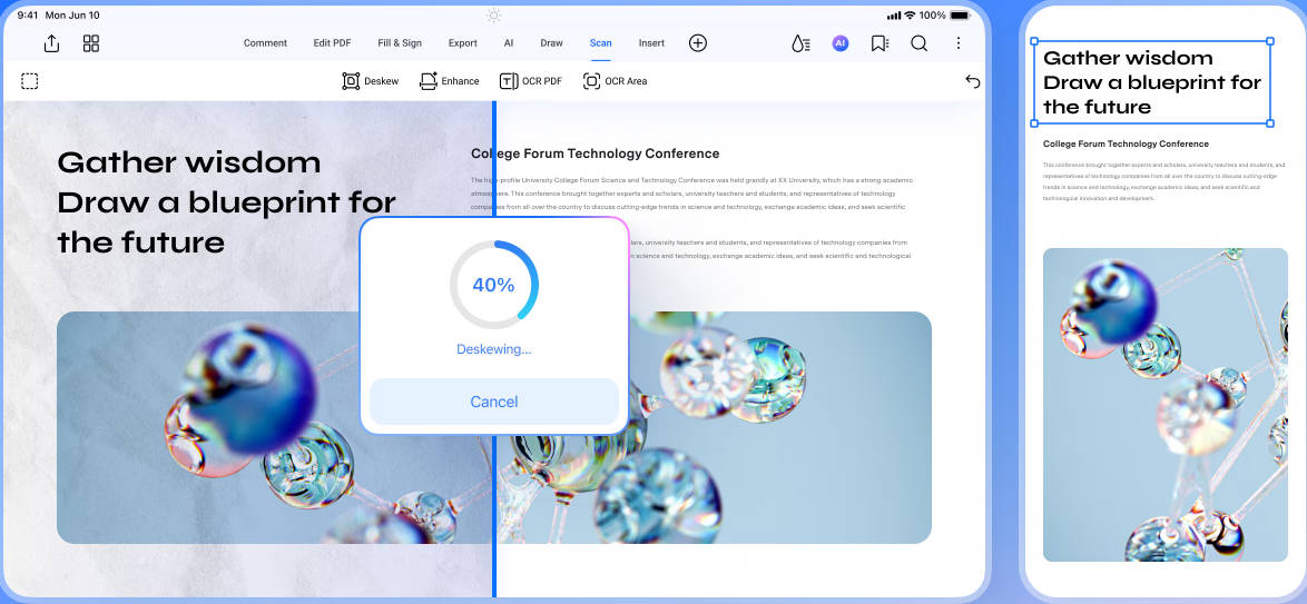 iphoneでPDFを画像に変換