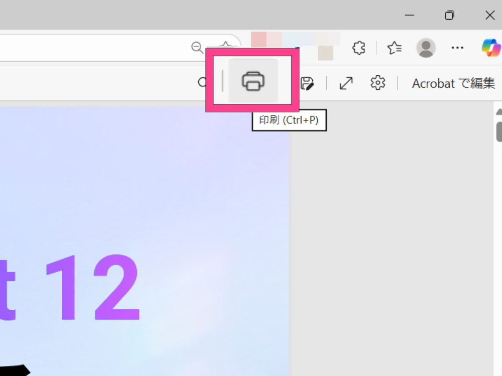 Windowsの印刷機能でPDFのページサイズを変更する