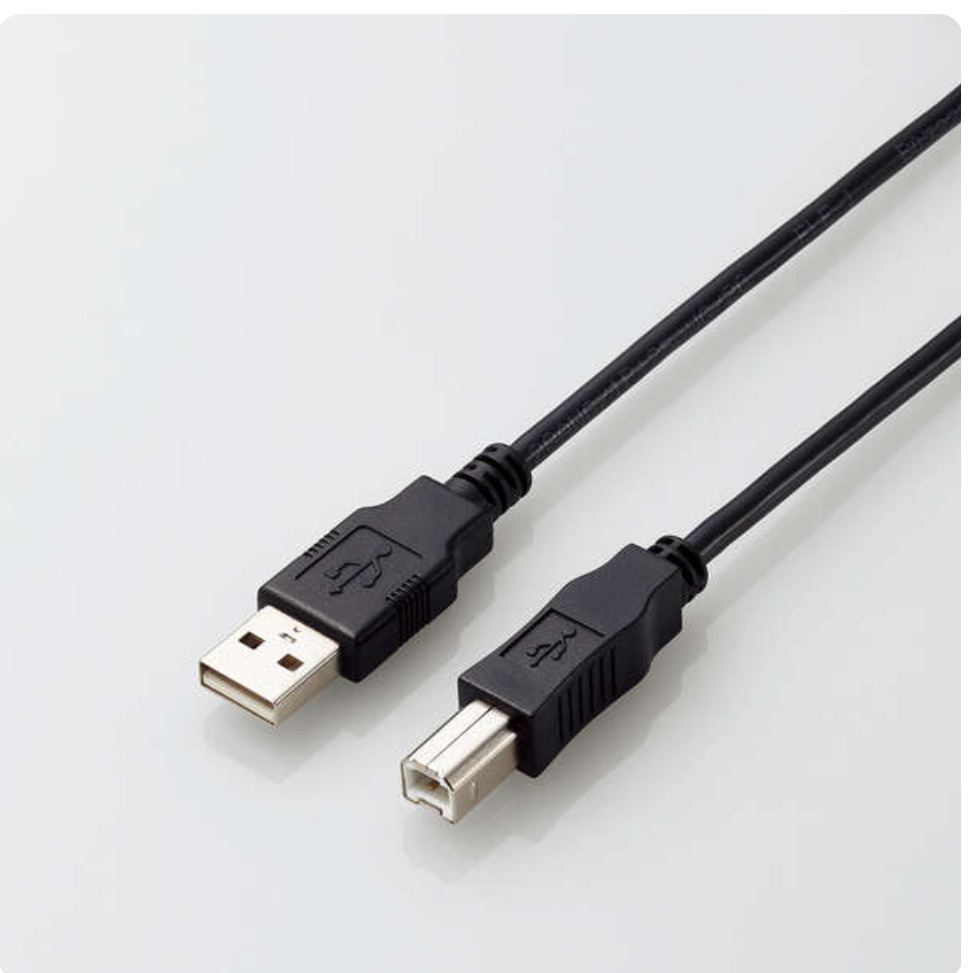 パソコンとプリンター接続用のUSB