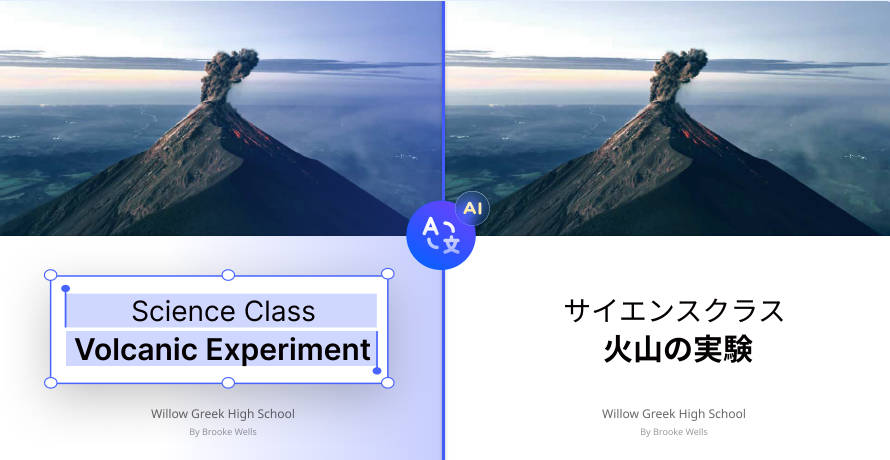 画像ベースpdfの翻訳