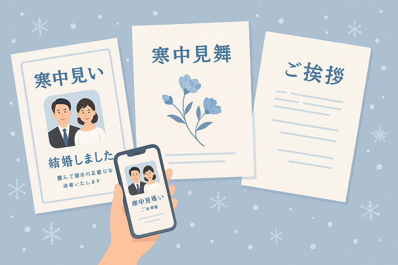 喪中の場合の結婚報告