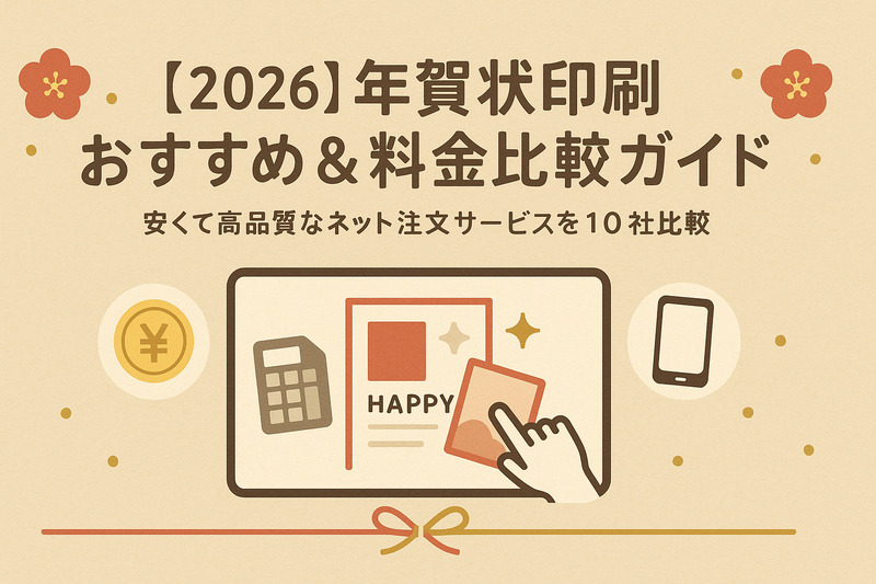 年賀状印刷サービスおすすめ・安さ比較ガイド