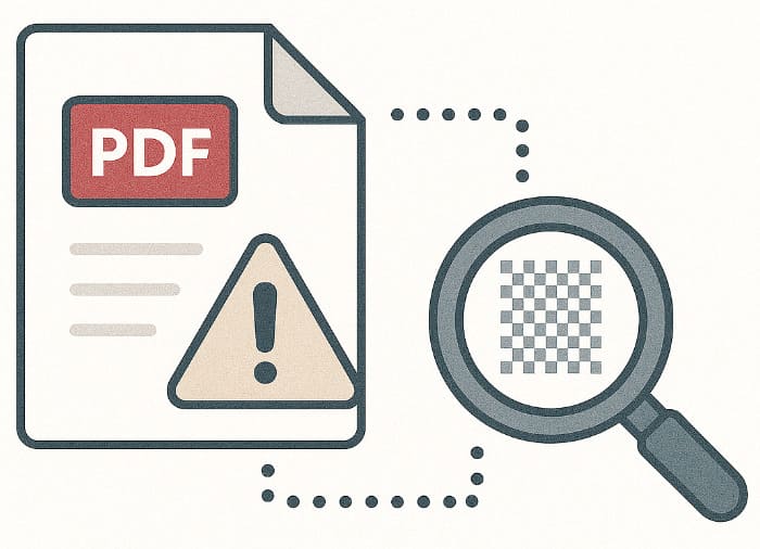 pdfの解像度を上げる時の注意事項