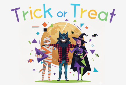 ハロウィンカードテンプレート