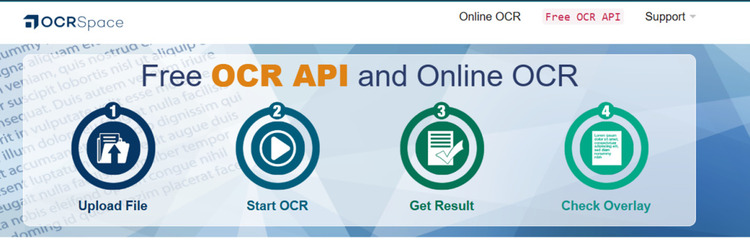 おすすめのOCRフリーソフトOCR.Space