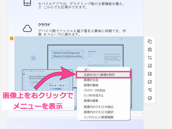 PDFから画像を切り取り