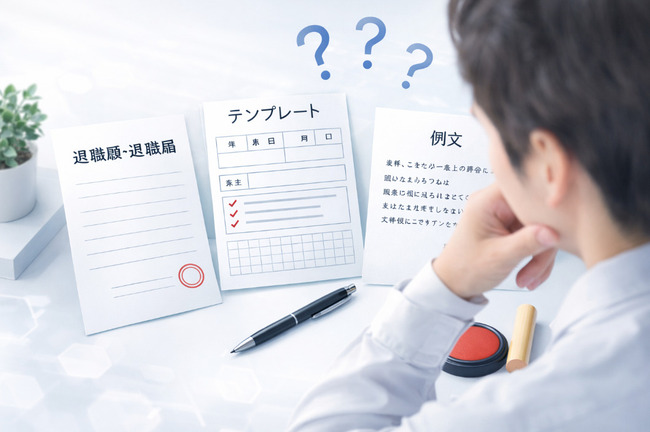 退職願・退職届の書き方