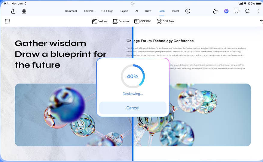 PDFelement OCR機能