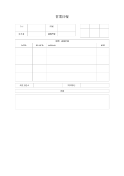 営業日報（訪問・商談管理型）