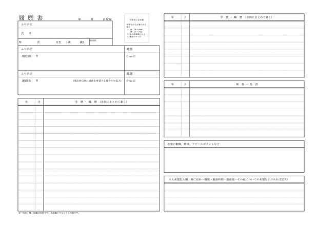 PDFテンプレート