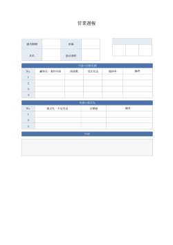 営業週報（案件・商談型）