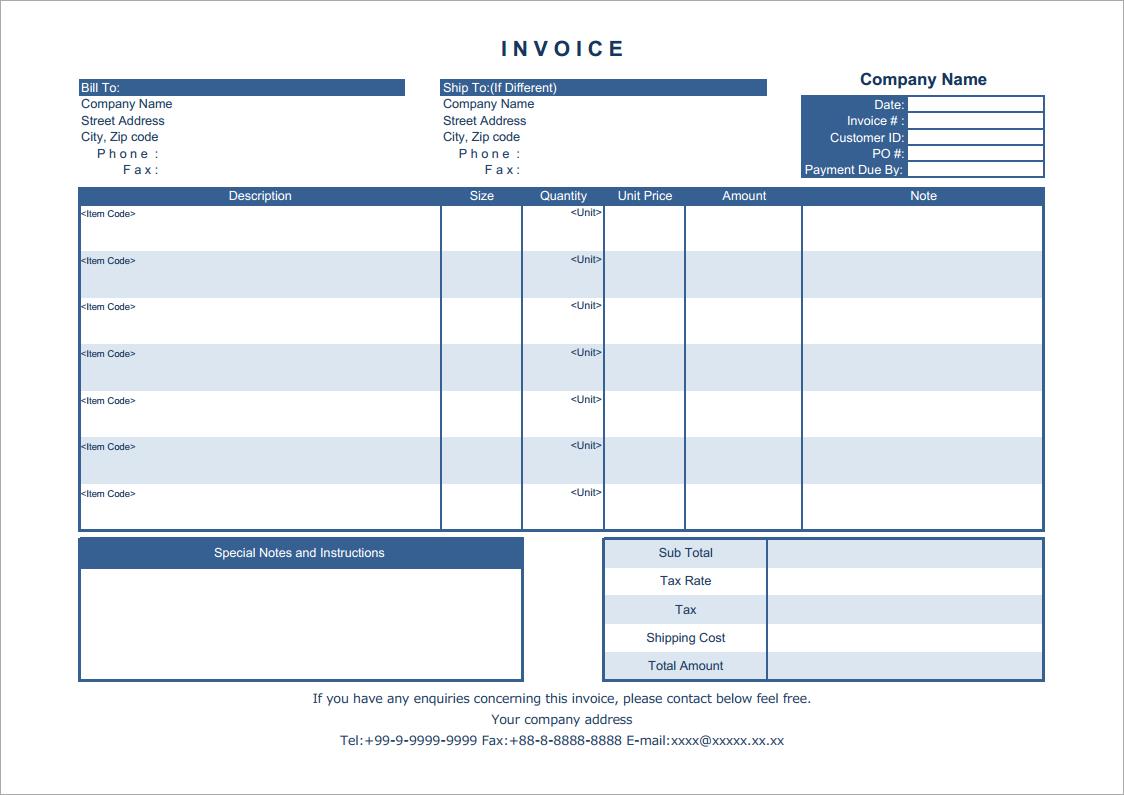 イメージカタログ 壮大 領収書 英語 Invoice